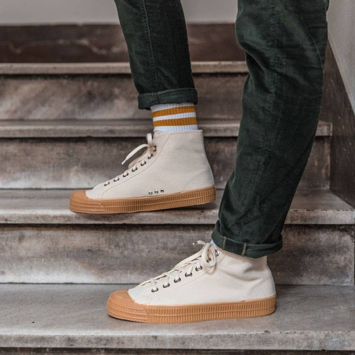 Кеды Novesta Star Dribble Beige/Transparent — изображение 7