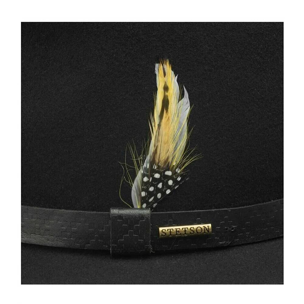 Шляпа Stetson Traveller Woolfelt Black (leather band) — изображение 3