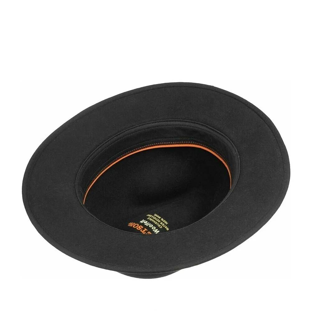 Шляпа Stetson Traveller Woolfelt Black (leather band) — изображение 4