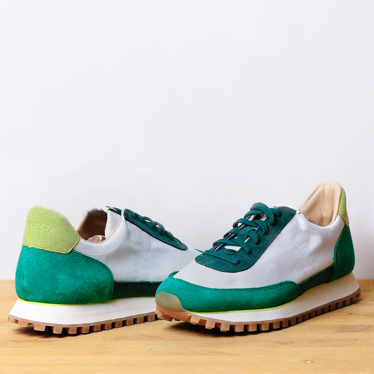 Кроссовки Novesta Marathon Trail Run White/Green/Yellow — изображение 4
