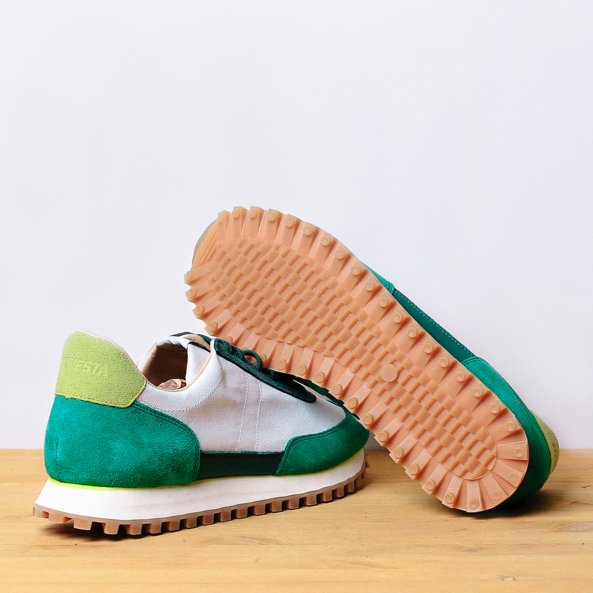 Кроссовки Novesta Marathon Trail Run White/Green/Yellow — изображение 5