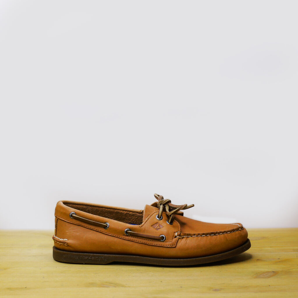 Sperry Authentic Original 2 Occhielli Mocassino Uomo – Marrone Chiaro – 45 EU