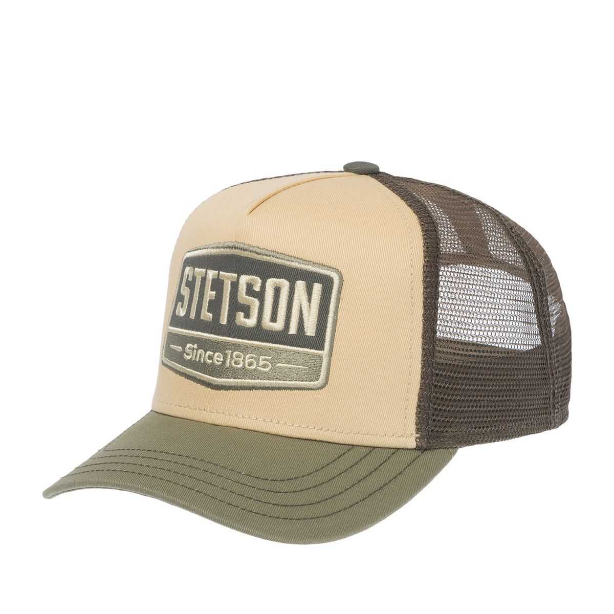 Бейсболка Stetson Trucker Cap Gasoline Olive