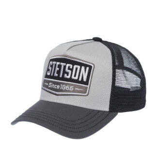 Бейсболка Stetson Trucker Cap Gasoline Light Grey/Grey