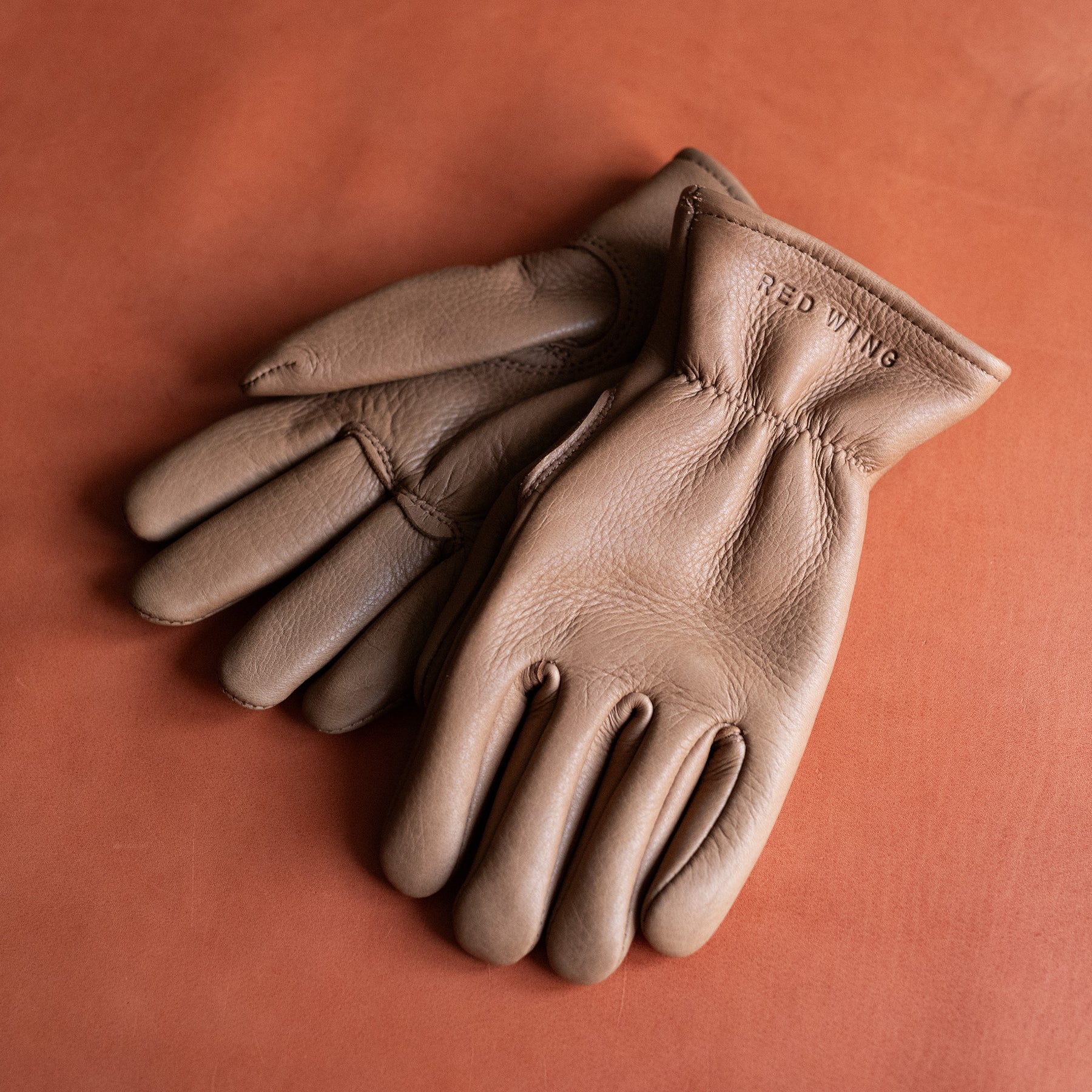 Кожаные перчатки Red Wing Heritage Nutmeg Deerskin Gloves