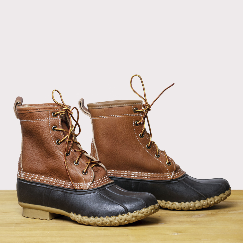 Ботинки L.L.Bean 8" Shearling Tumbled Tan Duck Boots — изображение 3