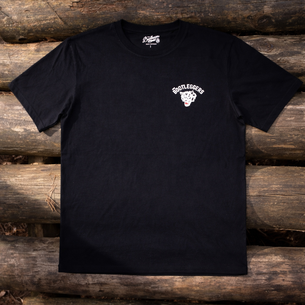 Футболка 12th Anniversary Edition Bootleggers Wolf T-shirt Black — изображение 2