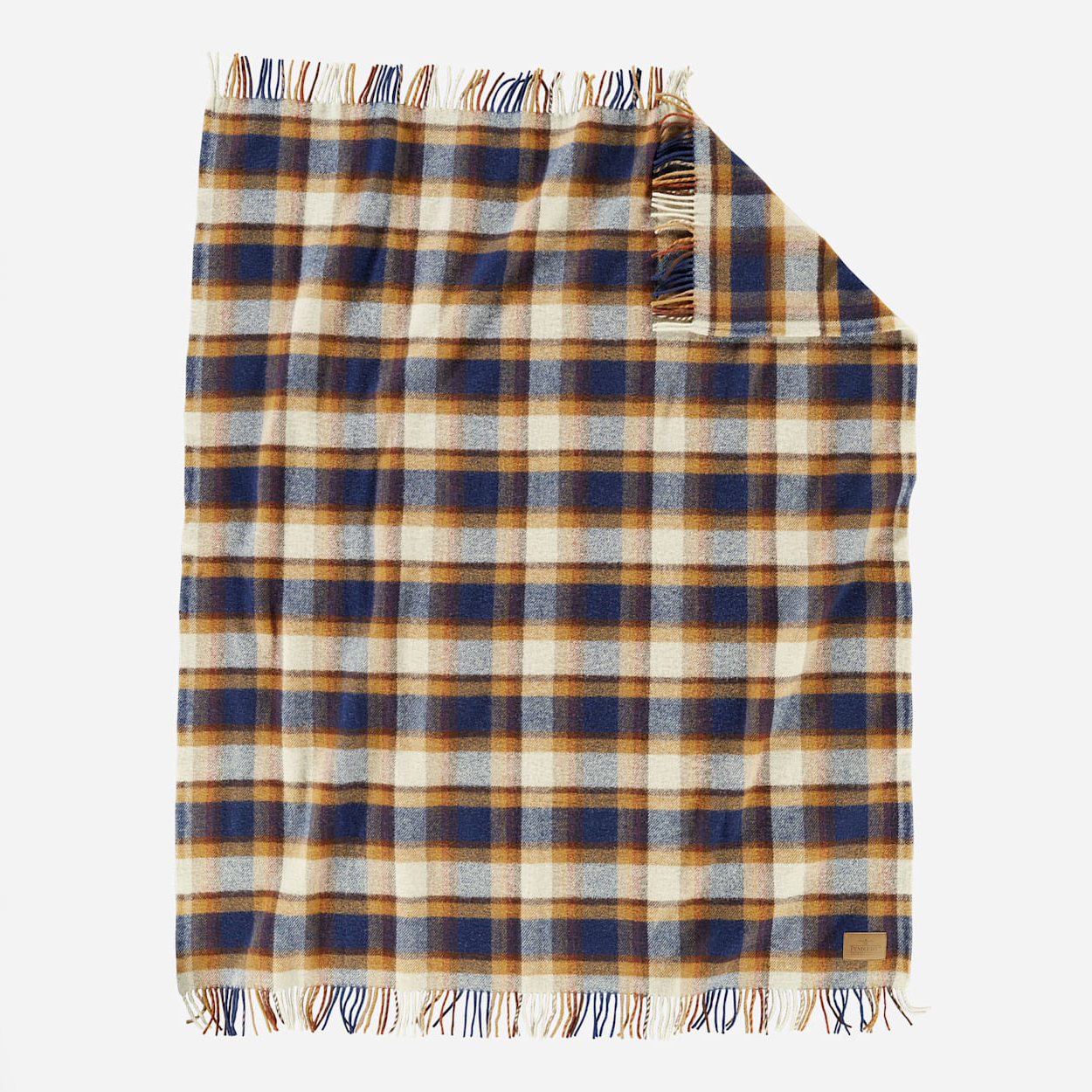 Плед Pendleton Motor Robe Steens Mountain с кожаным ремнём для переноски — изображение 3