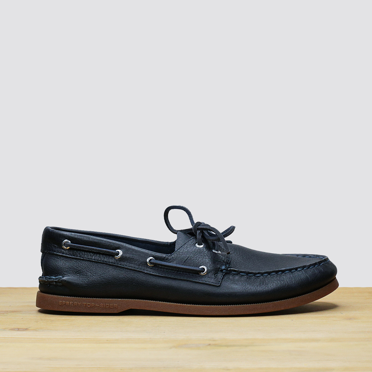 Мужские сайдеры Sperry A/O 2-Eye Navy/Brown Boat Shoes