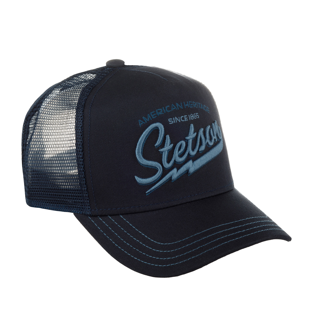 Бейсболка Stetson American Heritage Classic Dark Blue — изображение 2