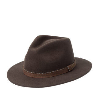 Шляпа Stetson Traveller Woolfelt Dark Brown