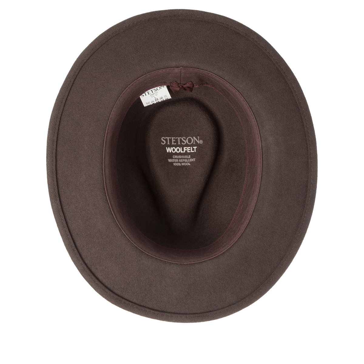 Шляпа Stetson Traveller Woolfelt Dark Brown — изображение 5