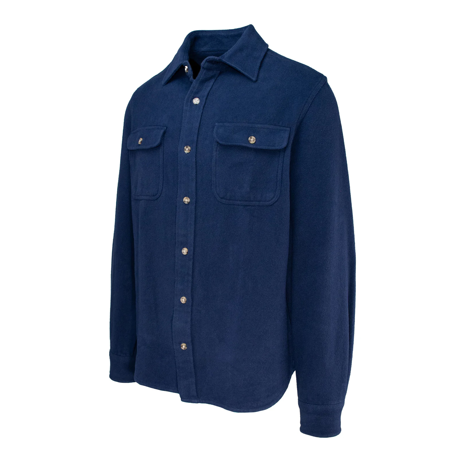 Рубашка мужская Schott Flannel Work Shirt Navy — изображение 3