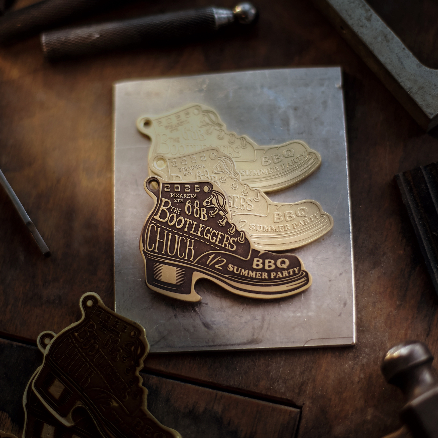 Открывашка Beard&Bones x The Bootleggers x CHUCK Limited Edition — изображение 2