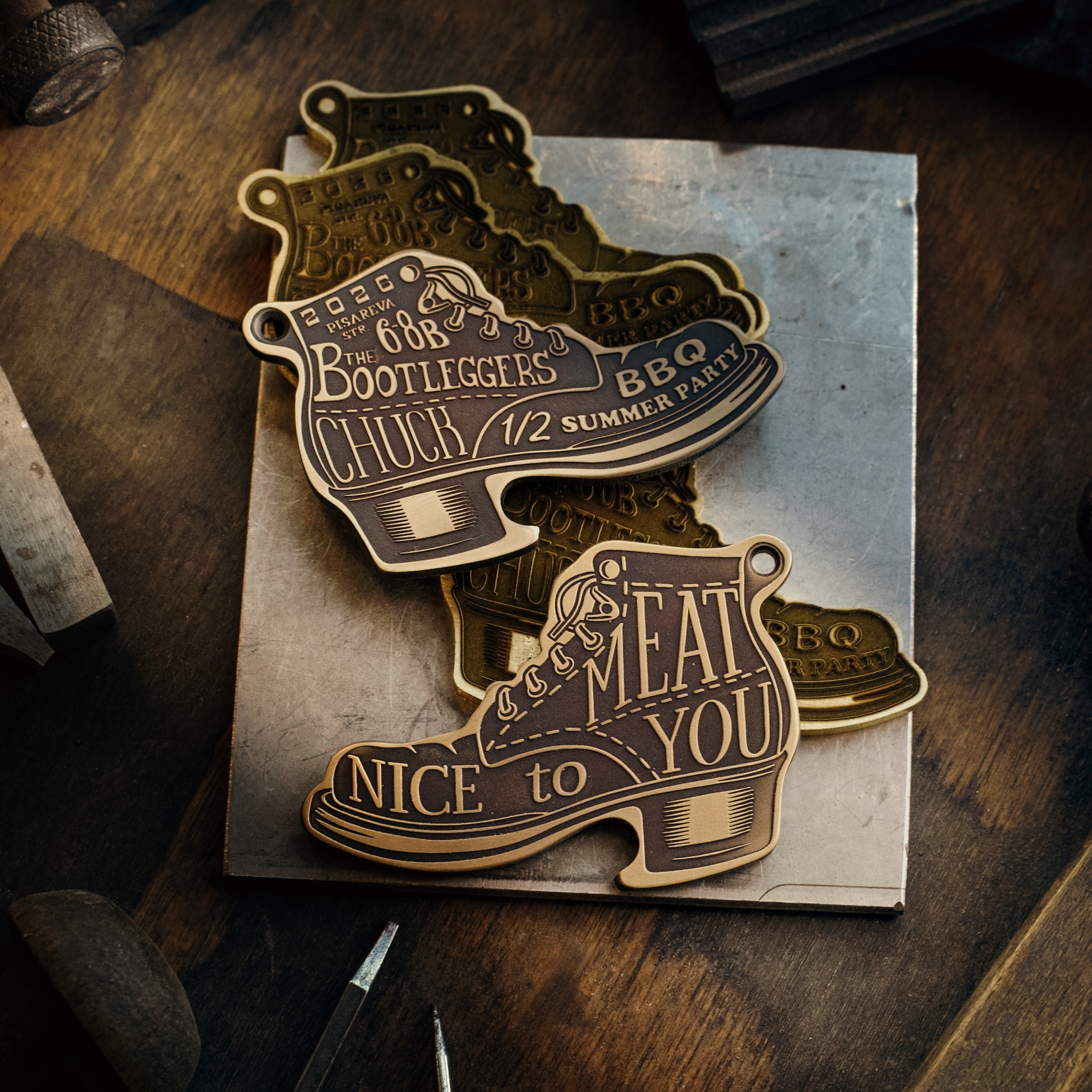 Открывашка Beard&Bones x The Bootleggers x CHUCK Limited Edition