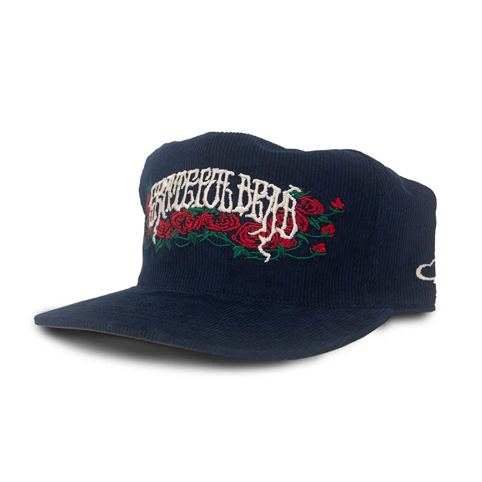 Бейсболка The Ampal Creative x Grateful Dead Roses Navy — изображение 3