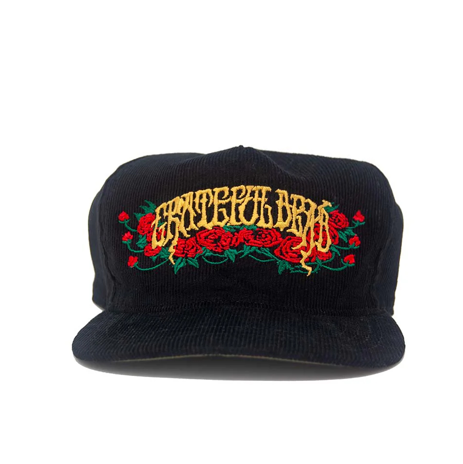 Бейсболка The Ampal Creative x Grateful Dead Roses Black